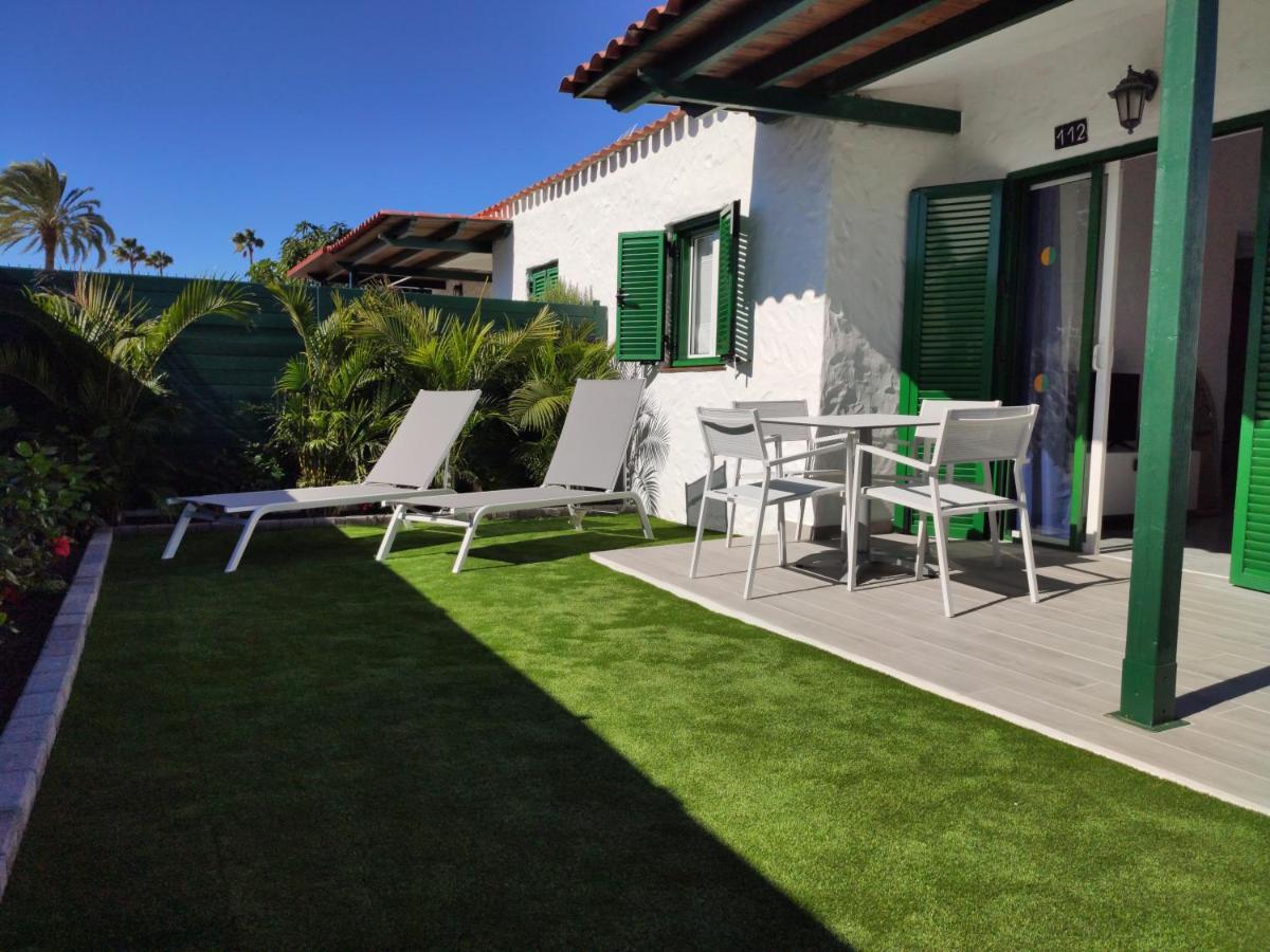 Private Bungalow A 200 Meters To Yumbo Center Maspalomas  Buitenkant foto