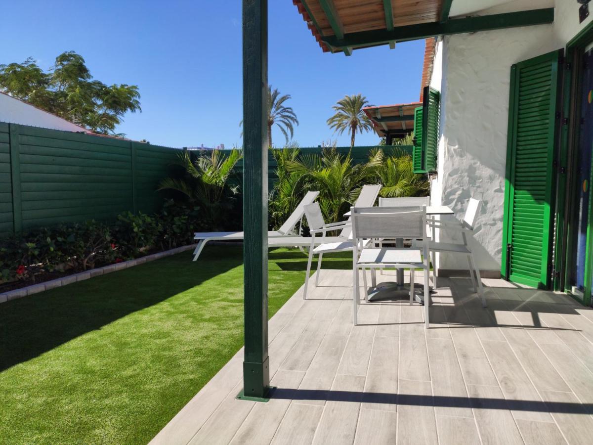 Private Bungalow A 200 Meters To Yumbo Center Maspalomas  Buitenkant foto