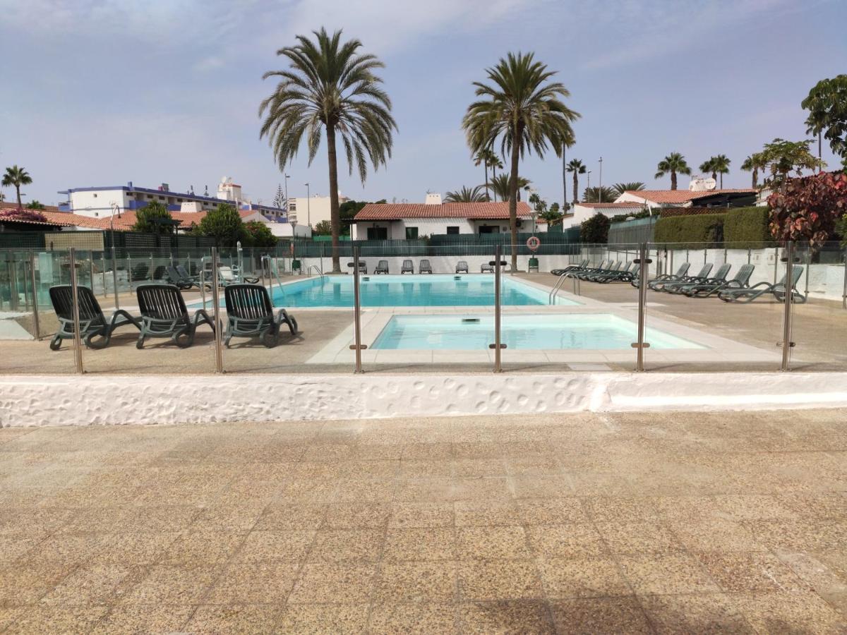 Private Bungalow A 200 Meters To Yumbo Center Maspalomas  Buitenkant foto